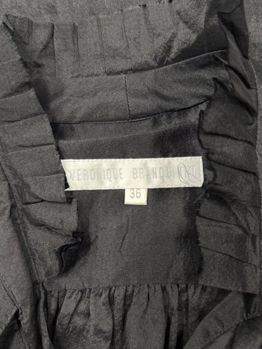 Veronique Branquinho ‘Scarf Wrap’ Ruffled Shoulder Top