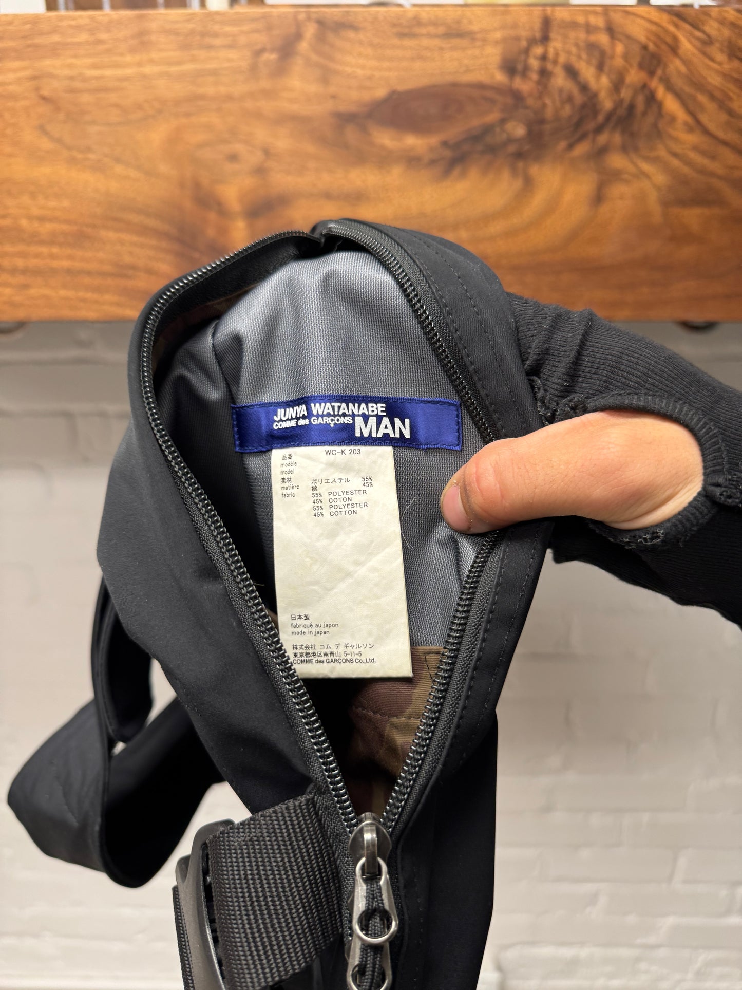 SS2019 Junya Watanabe Nylon Shoulder Strap ‘Holster’ Bag
