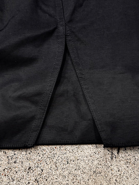 Rick Owens ‘Sacrmini’ Cutout Black Mini Skirt