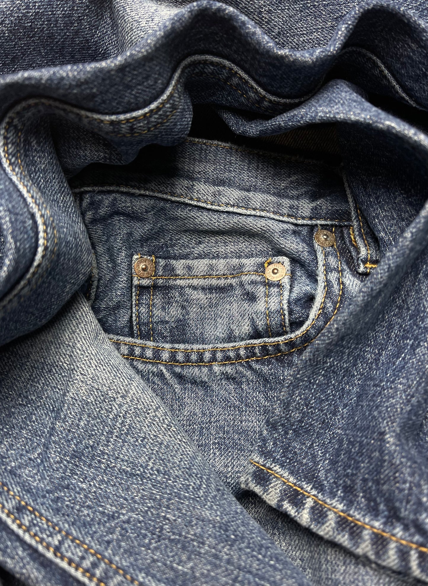 Acne Studios Faded Blue Slim Cut Denim