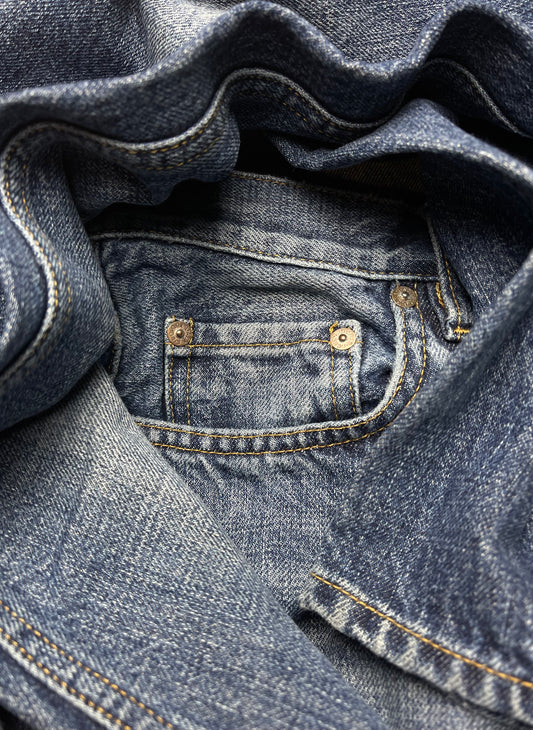 Acne Studios Faded Blue Slim Cut Denim
