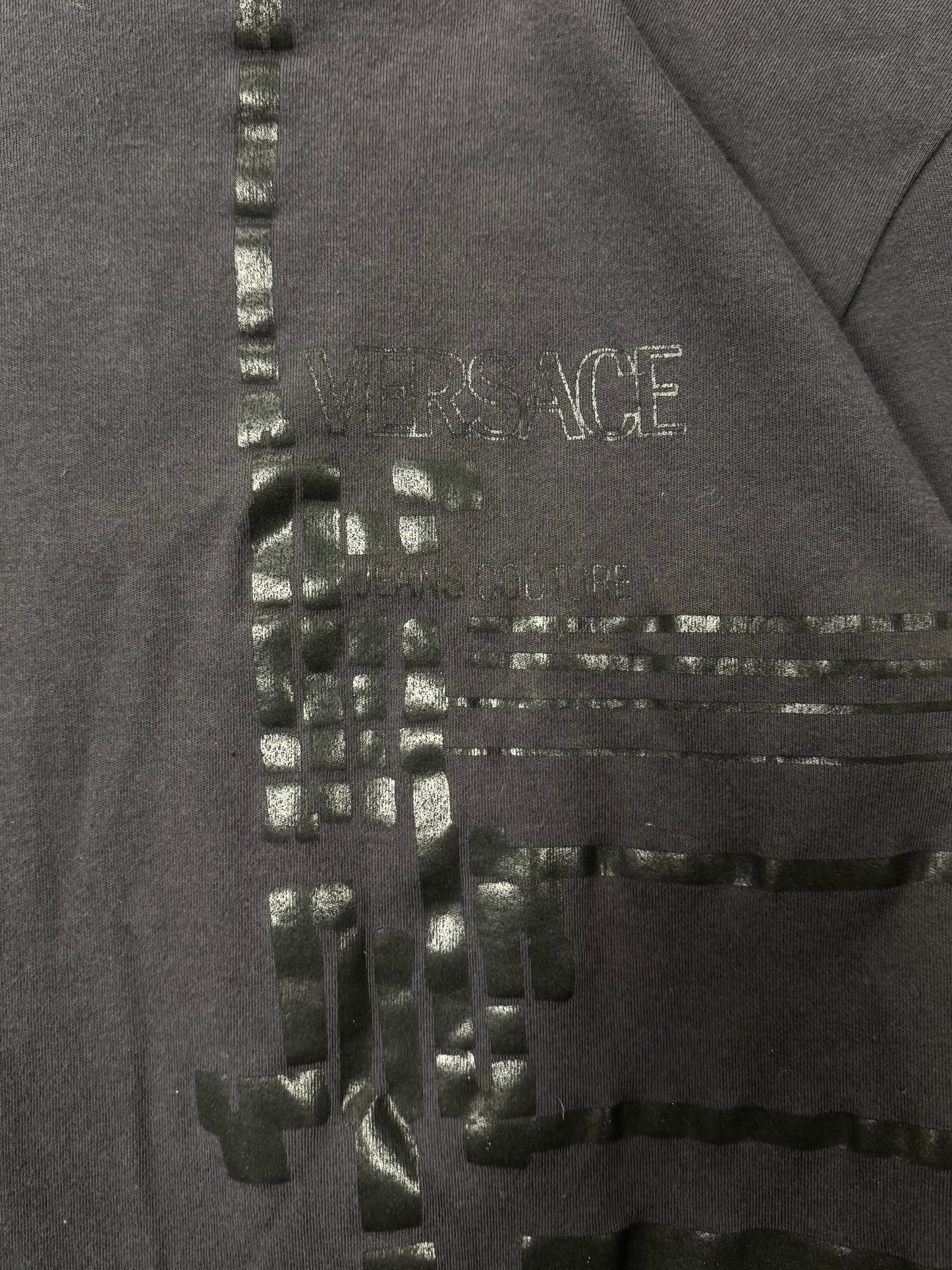 Vintage 90s Versace Graphic Long Sleeve Shirt
