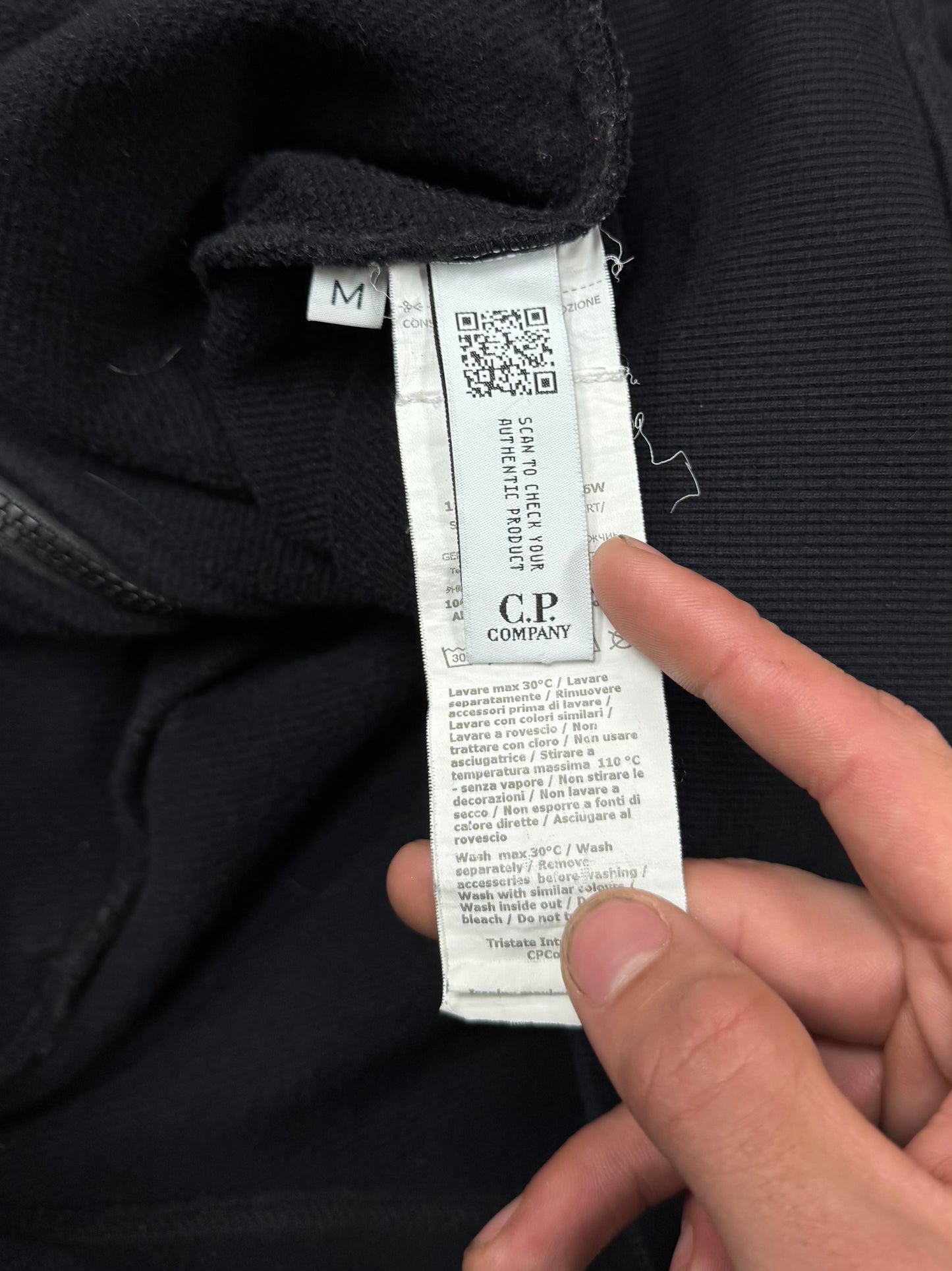 C.P. Company ‘Goggle’ Zip-Up Hoodie