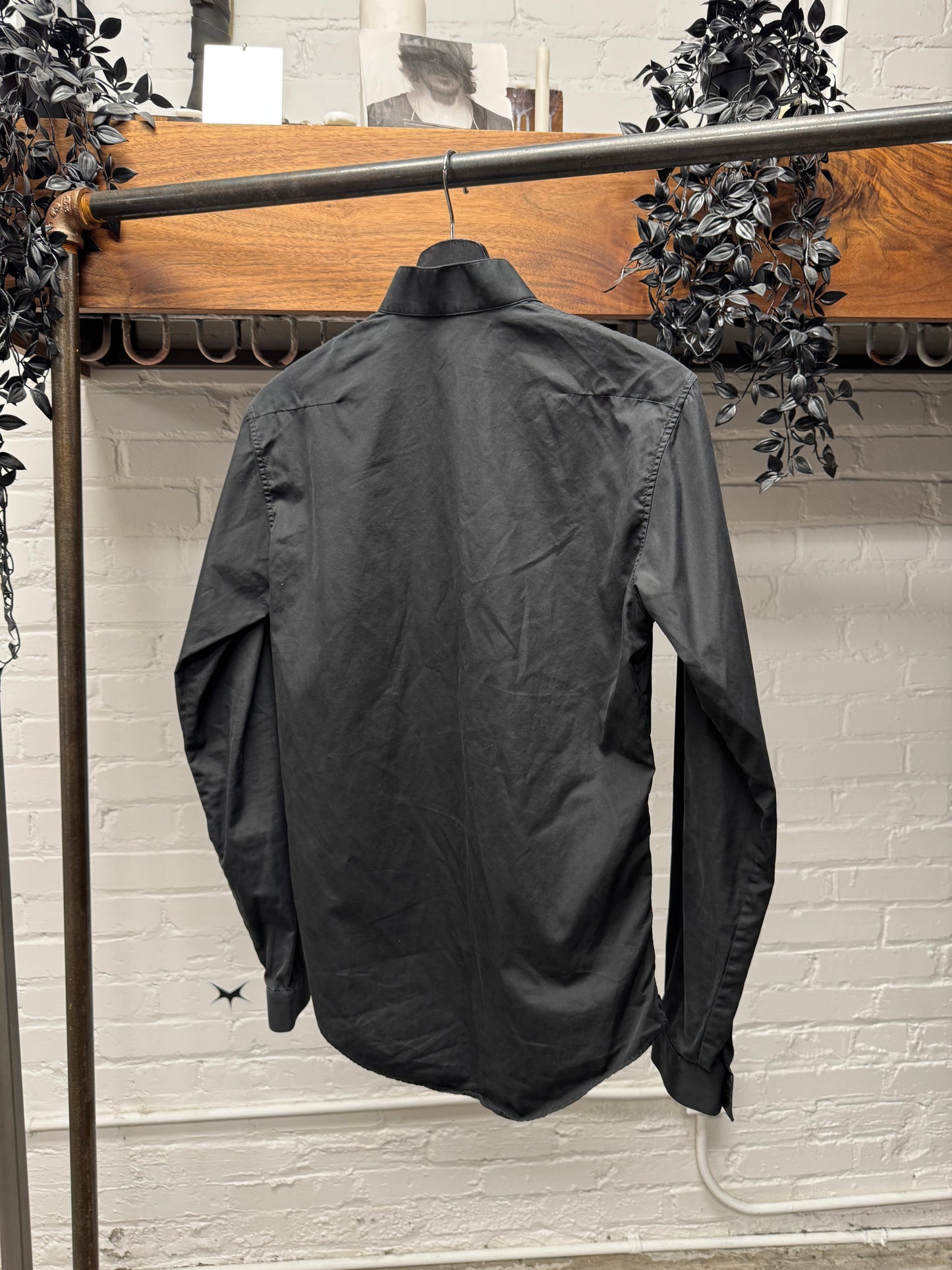 Dior Homme Japan Exclusive ‘Inverse Collar’ Button Up Shirt