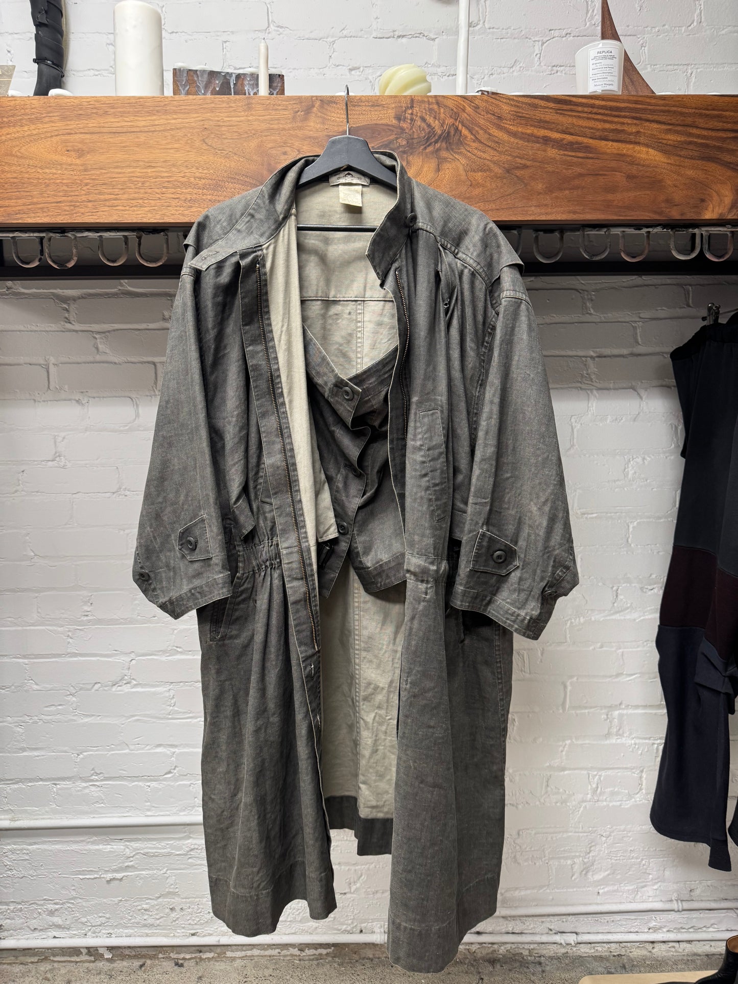 Vintage 1980s Issey Miyake ‘Modular’ Work Coat