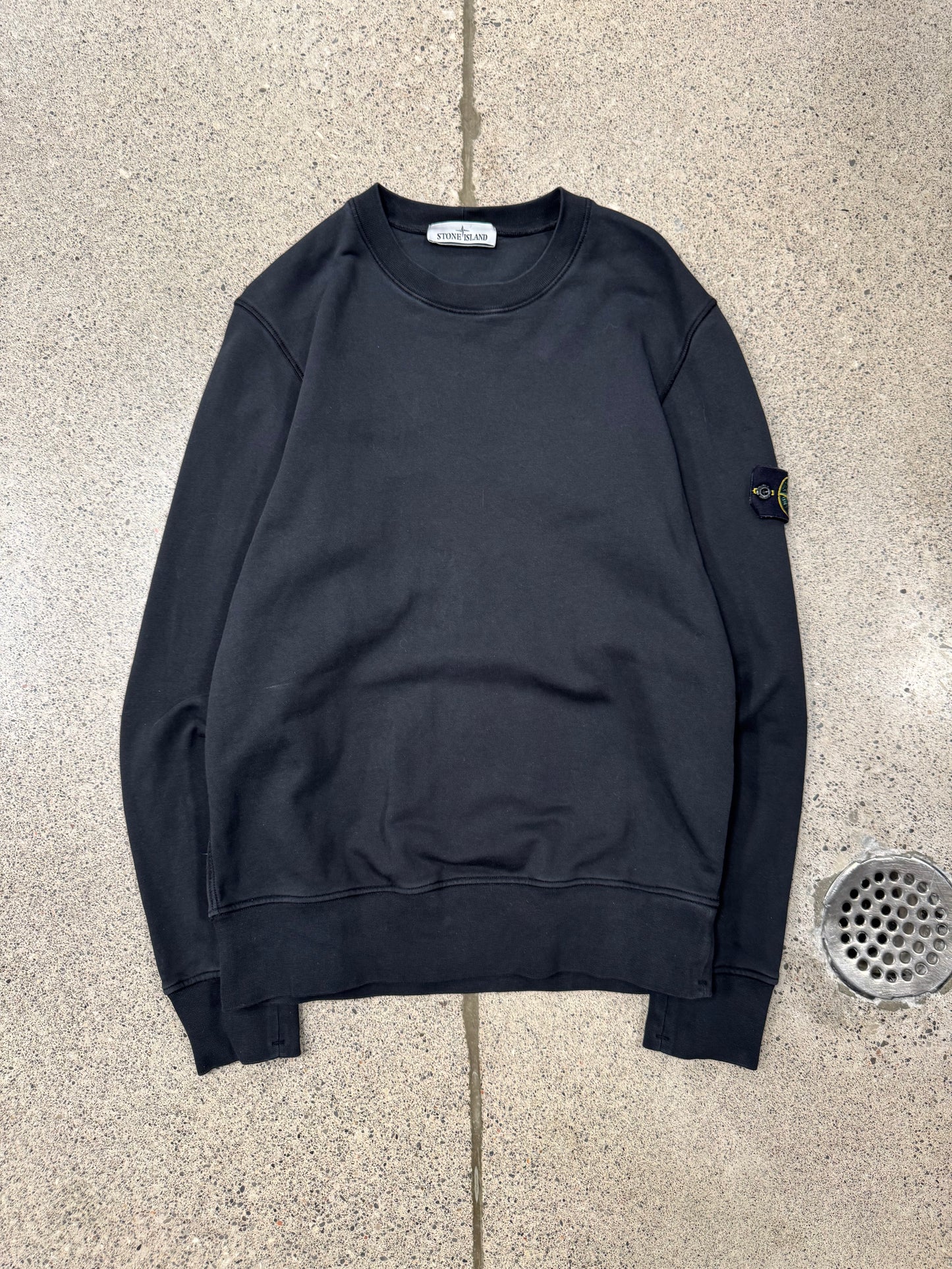 Stone Island Badge Logo Sweatshirt