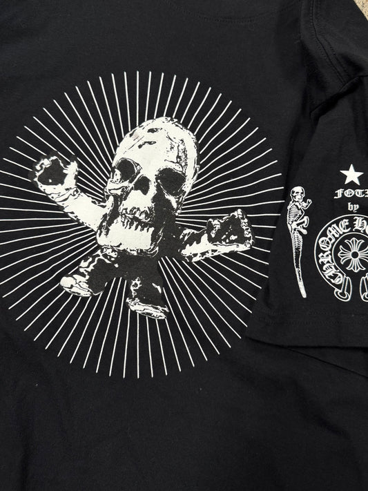 Chrome Hearts ‘Foti’ Skull Black Graphic T-Shirt