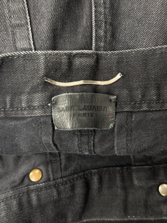 2013 Saint Laurent by Hedi Slimane Black D01 Denim