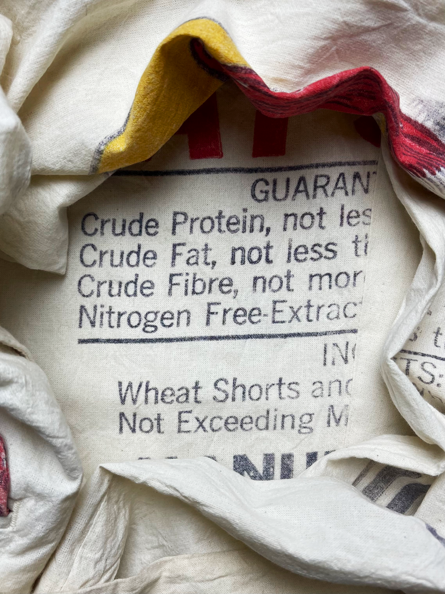 1/1 Bode Rice Bag Repurposed Cotton Hand Painted Trousers