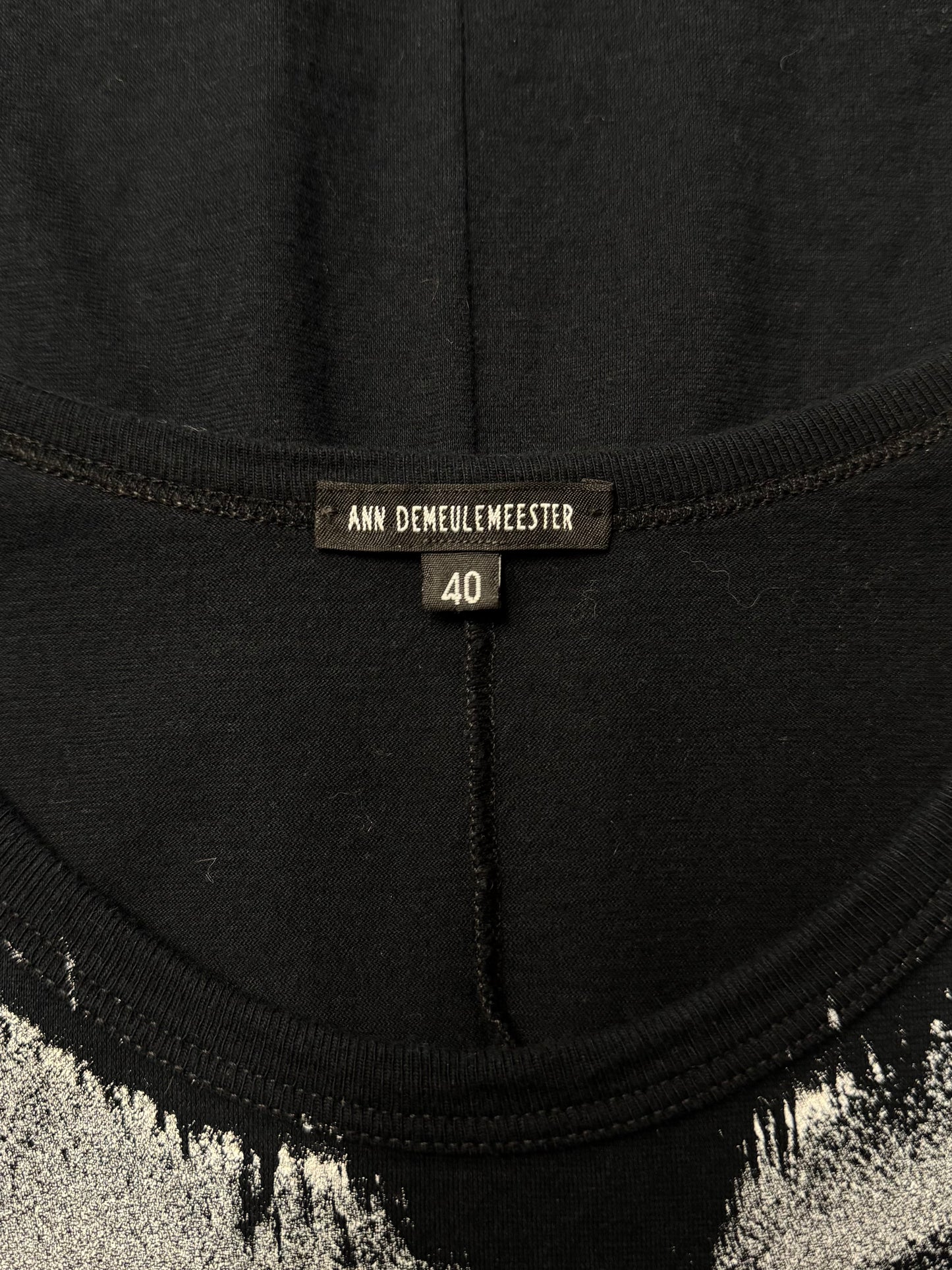 Ann Demeulemeester ‘Eyes’ Shadow Print Sleeveless Tank Top