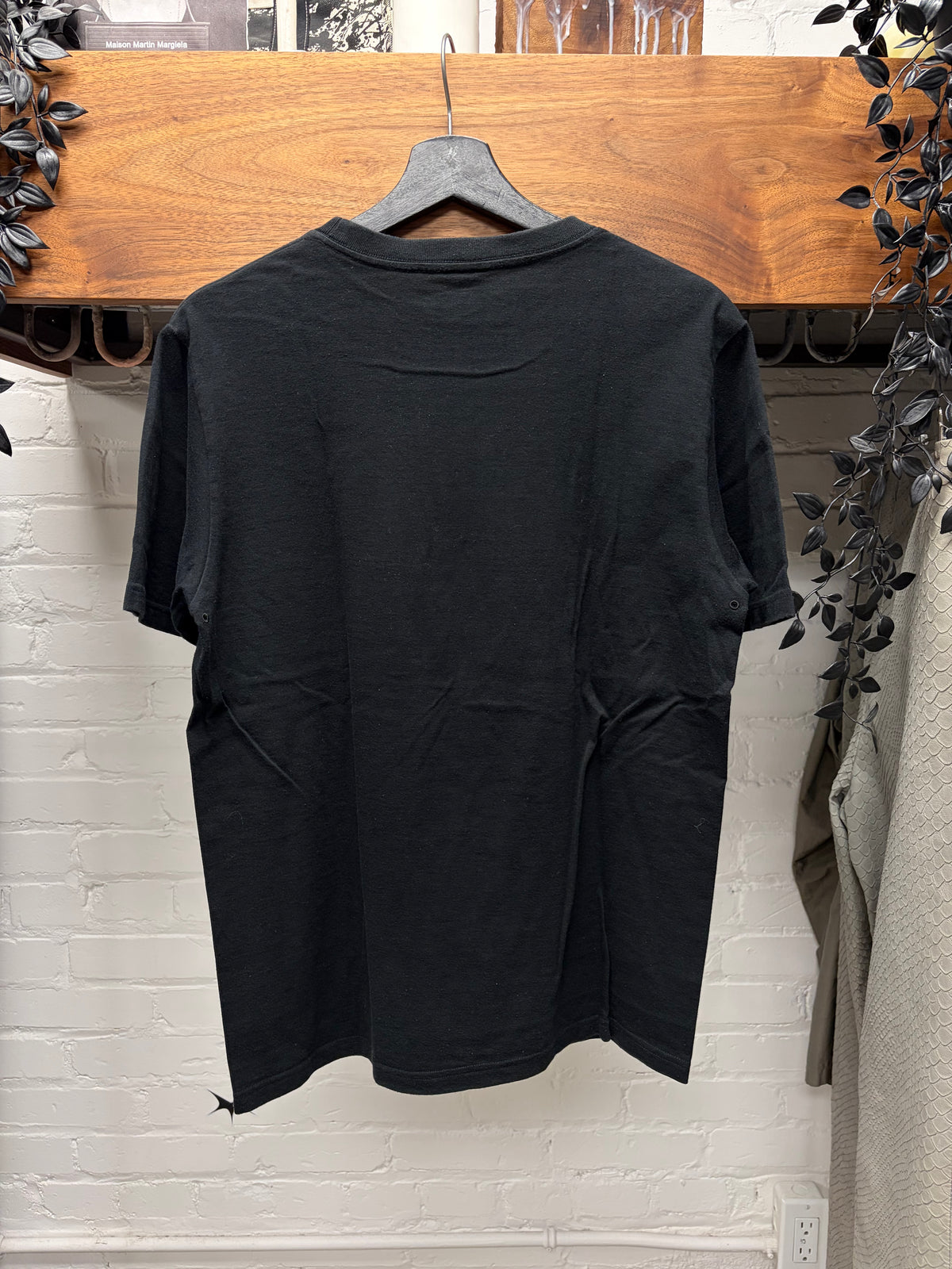 AW2000 Number (N)ine ‘Foreignnan’ Faded Brown Cotton T-Shirt