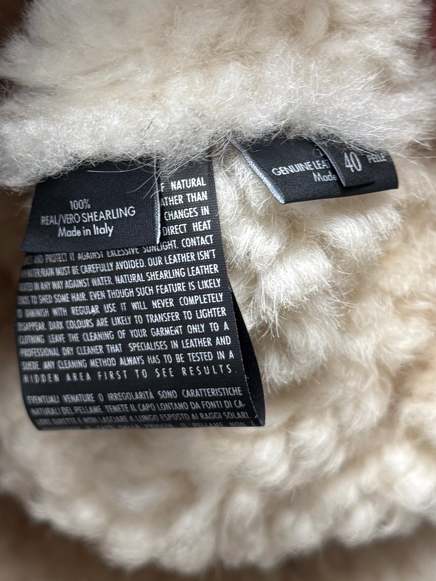 AW2008 Gucci by Frida Giannini Shearling ‘Aviator’ Jacket