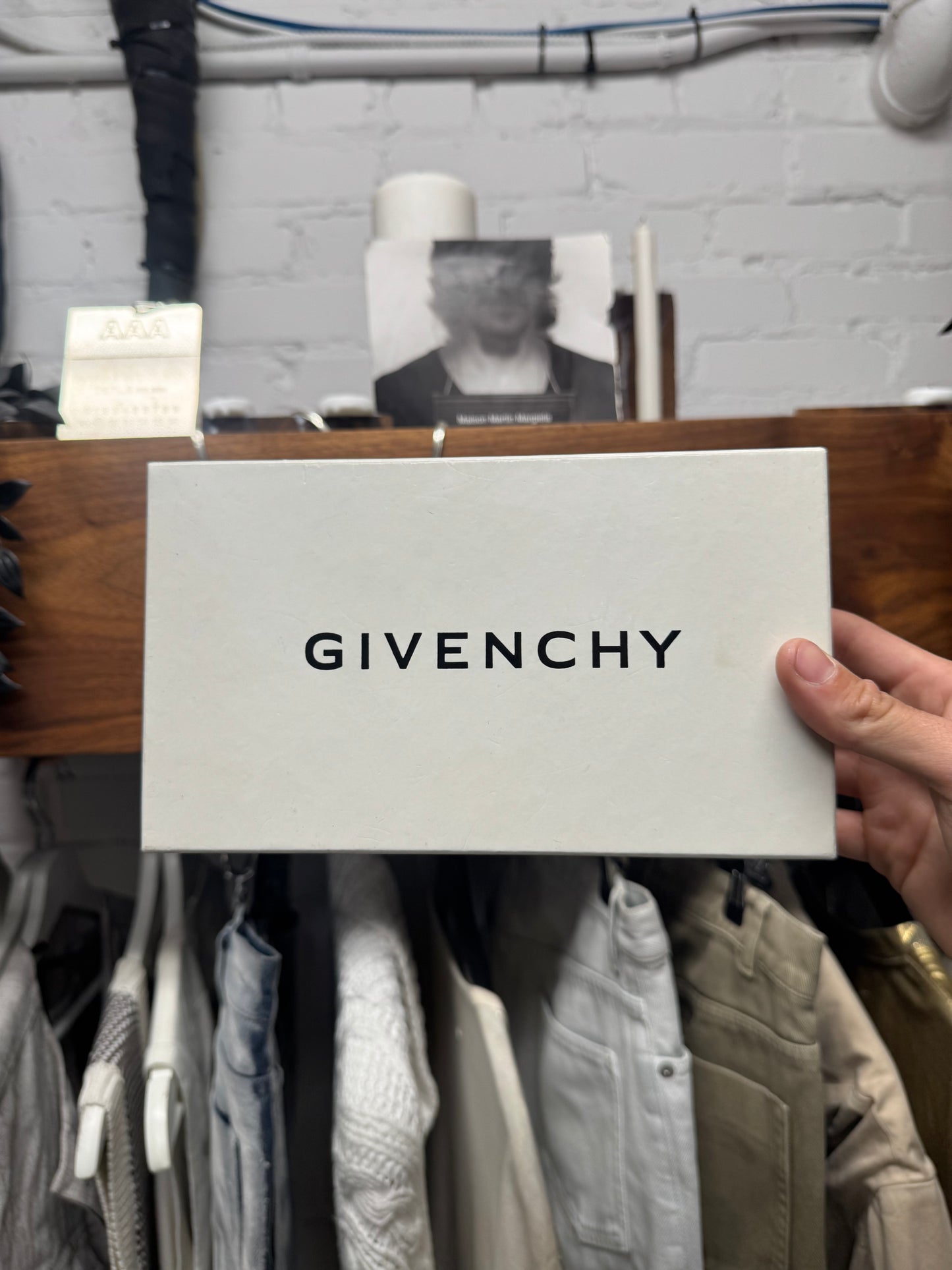 Givenchy by Ricardo Tisci ‘Rottweiler’ Leather Long Wallet