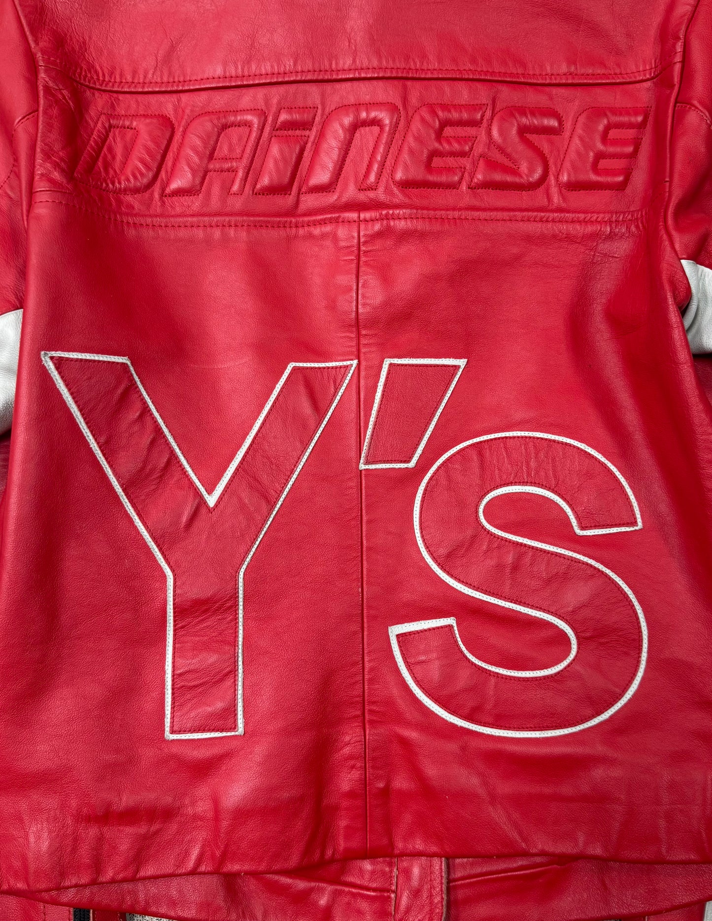 SS2005 Yohji Yamamoto x Dainese Motorcycle Leather Racing Jacket