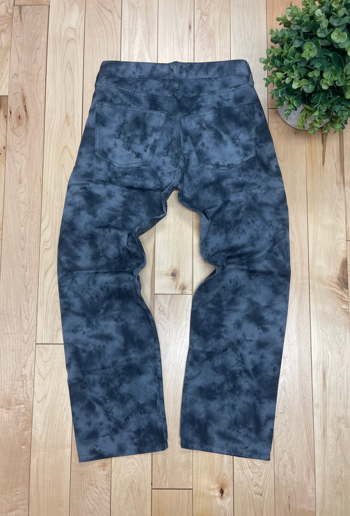 Tornado Mart ‘Smoke Wash’ Black Flared Denim