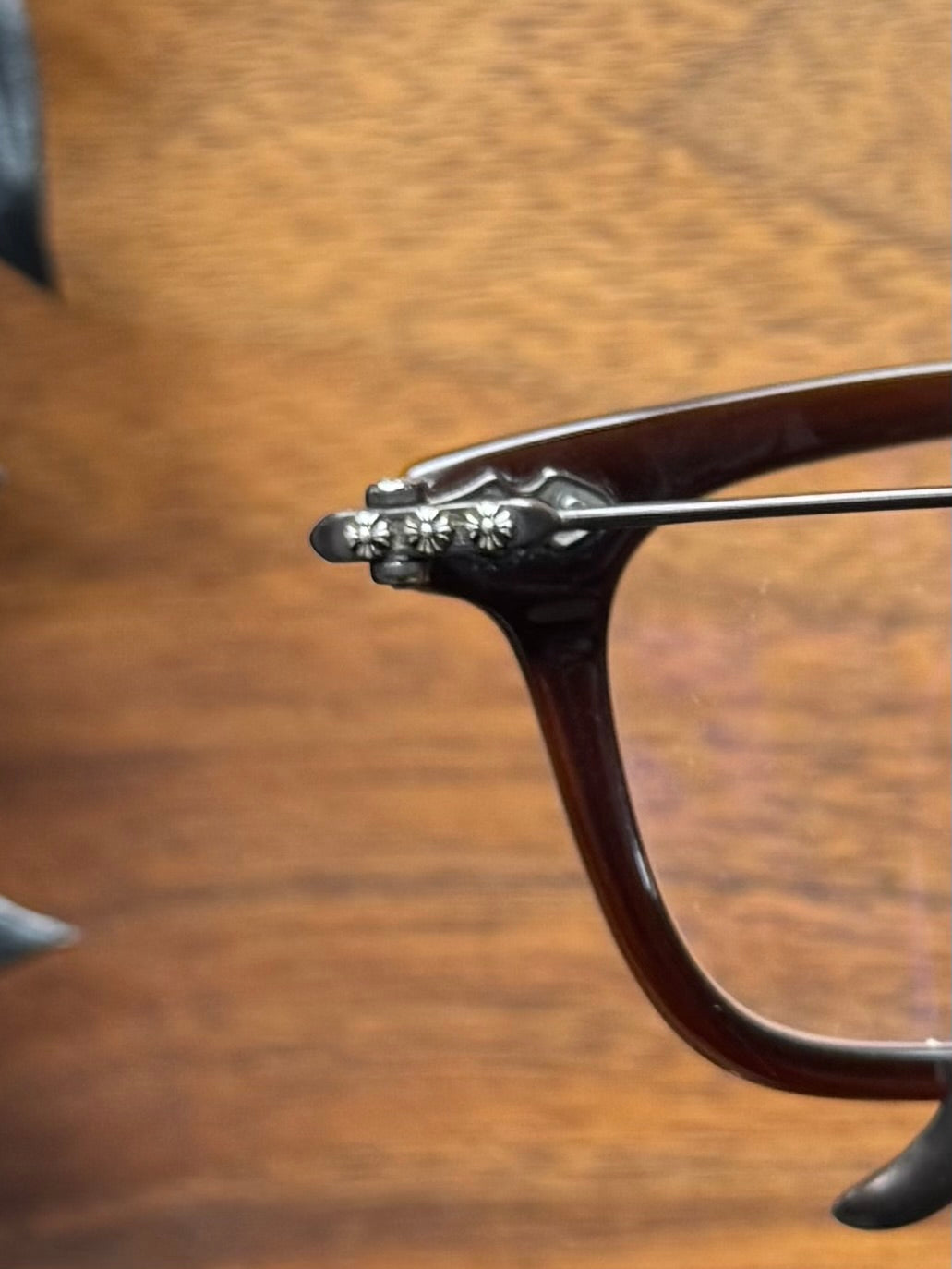 Chrome Hearts ‘Gash’ Brown/Black Gradient Prescription Glasses