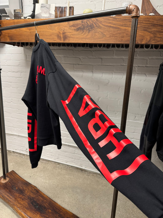 AW2016 Hood by Air ‘Remastered Brutality’ Elongated Sleeve Sweatshirt