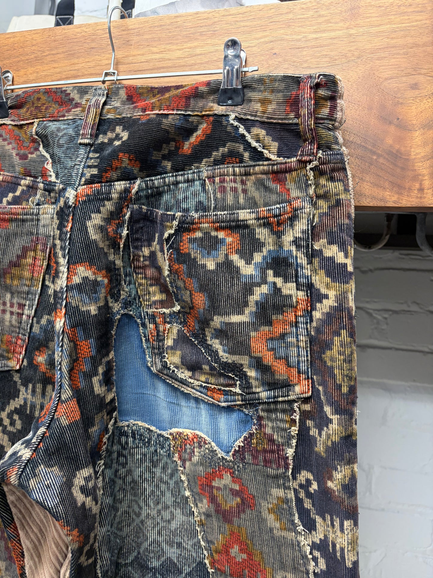 Kapital Kountry Reconstructed Corduroy Patchwork Denim
