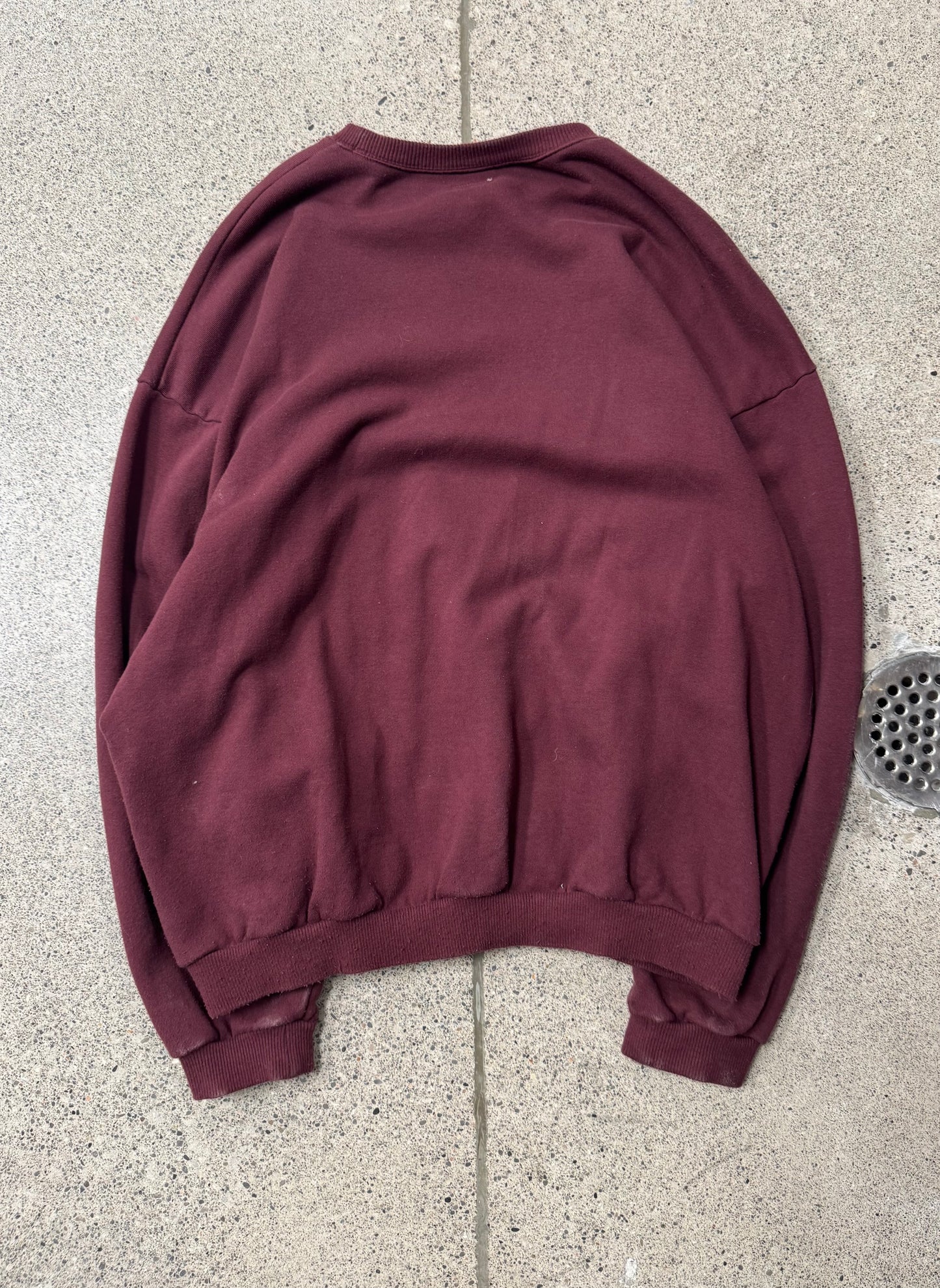 Kapital Kountry ‘Varsity’ Maroon/Orange Sweatshirt