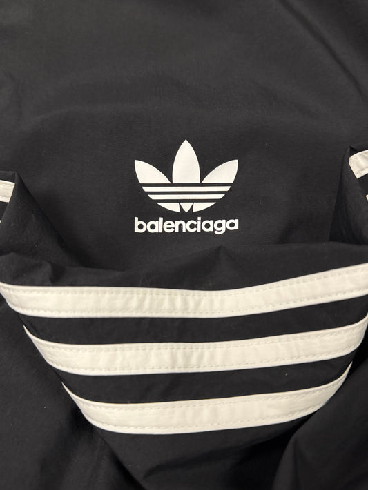 2022 Balenciaga x Adidas ‘3-Stripes’ Oversized Hooded Windbreaker