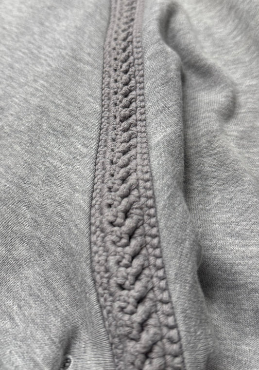 SS2001 Number (N)ine ‘Rope Woven’ Pullover Hoodie