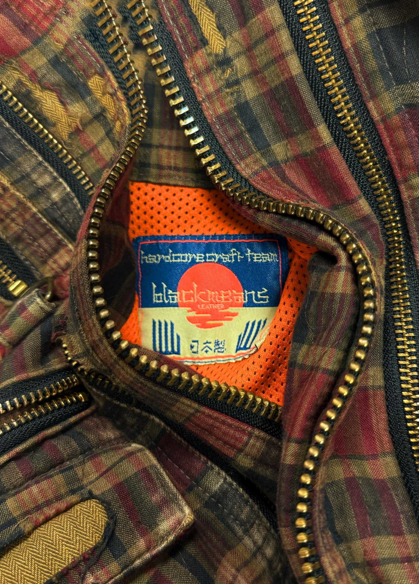 Blackmeans ‘Crust Punk’ Thrash Distressed Scab Jacket