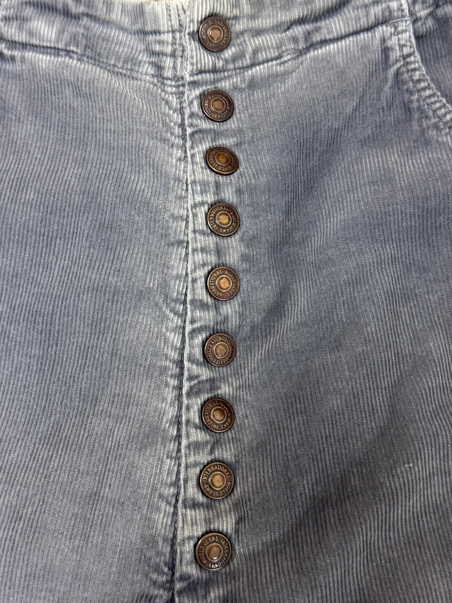 Kapital ‘Sun Aged Grey’ Corduroy Work Pants