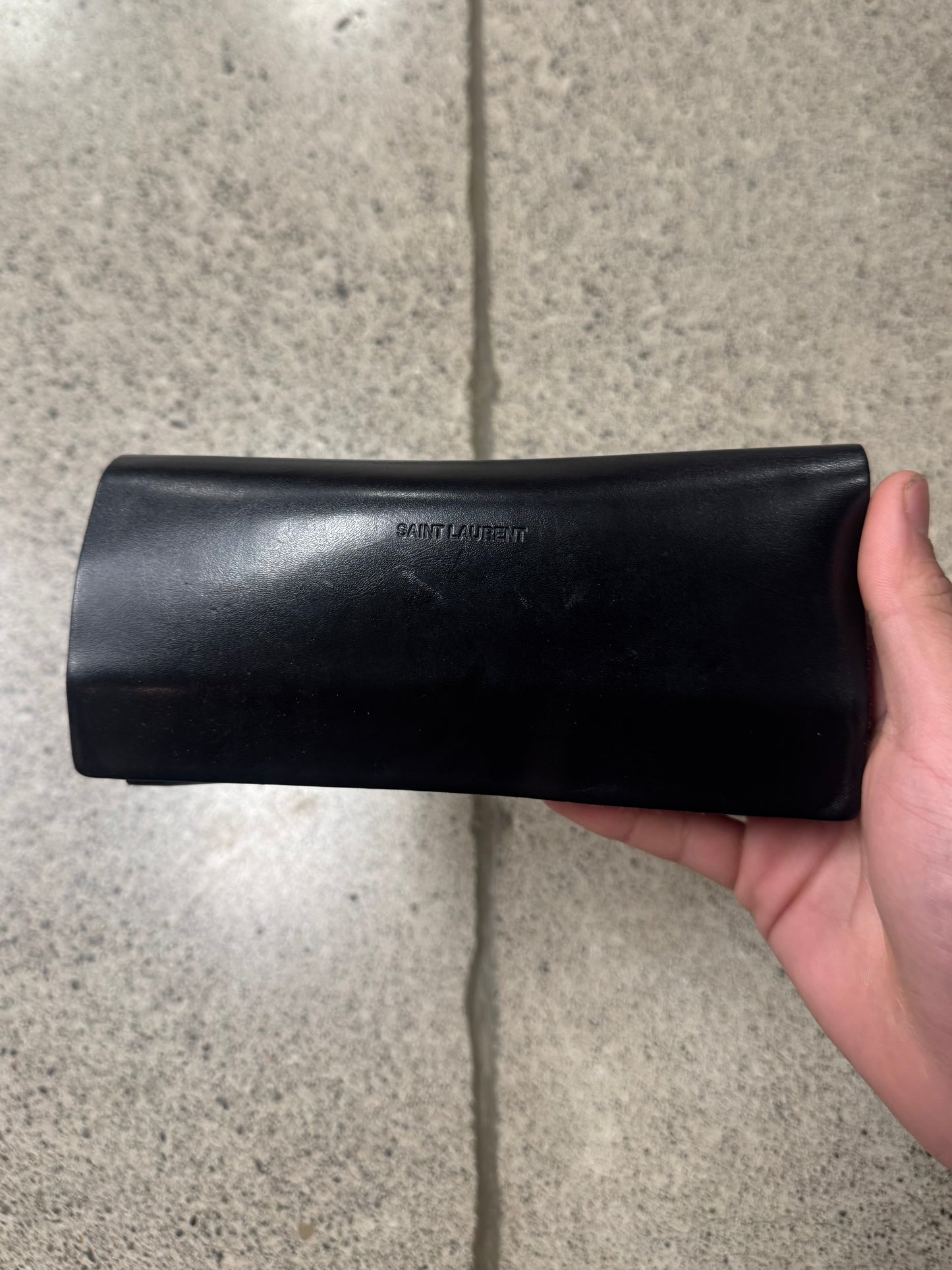 Saint Laurent ‘Kate’ Black Tinted Cat Eye Sunglasses