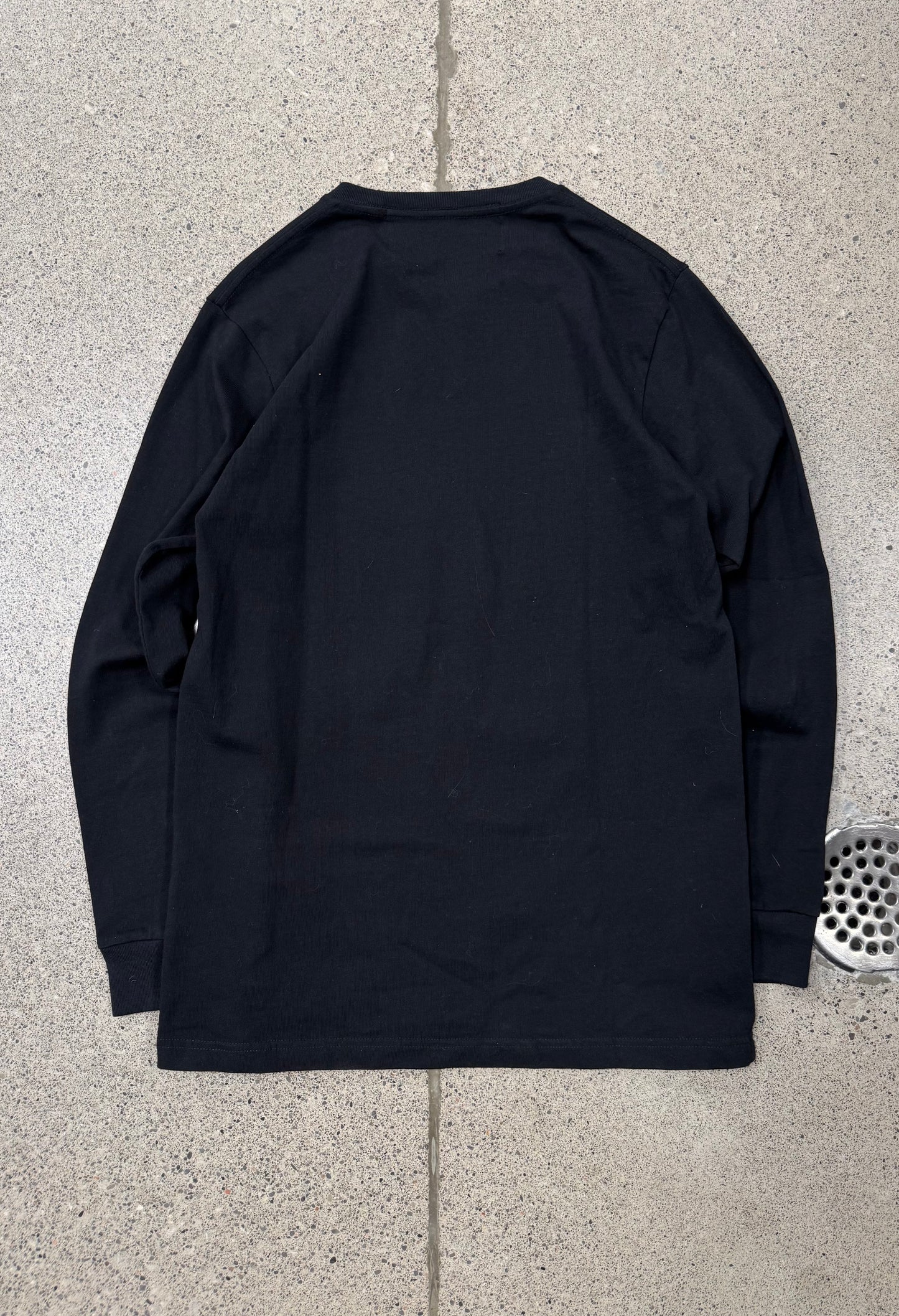 Hood by Air ‘Infrared’ Black Graphic Long Sleeve Shirt