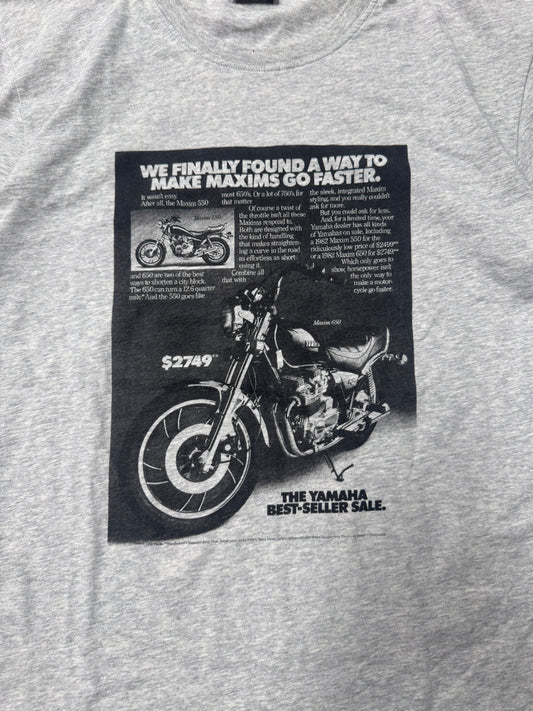 2000s Vintage Dolce & Gabbana ‘Yamaha’ Motorcycles Graphic T-Shirt