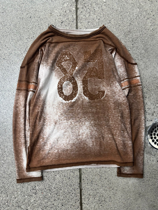 Kapital Reversible ‘Football Jersey’ Vintage Long Sleeve Shirt