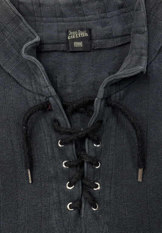 Vintage Jean Paul Gaultier Homme ‘Lace Collar’ Sweatshirt