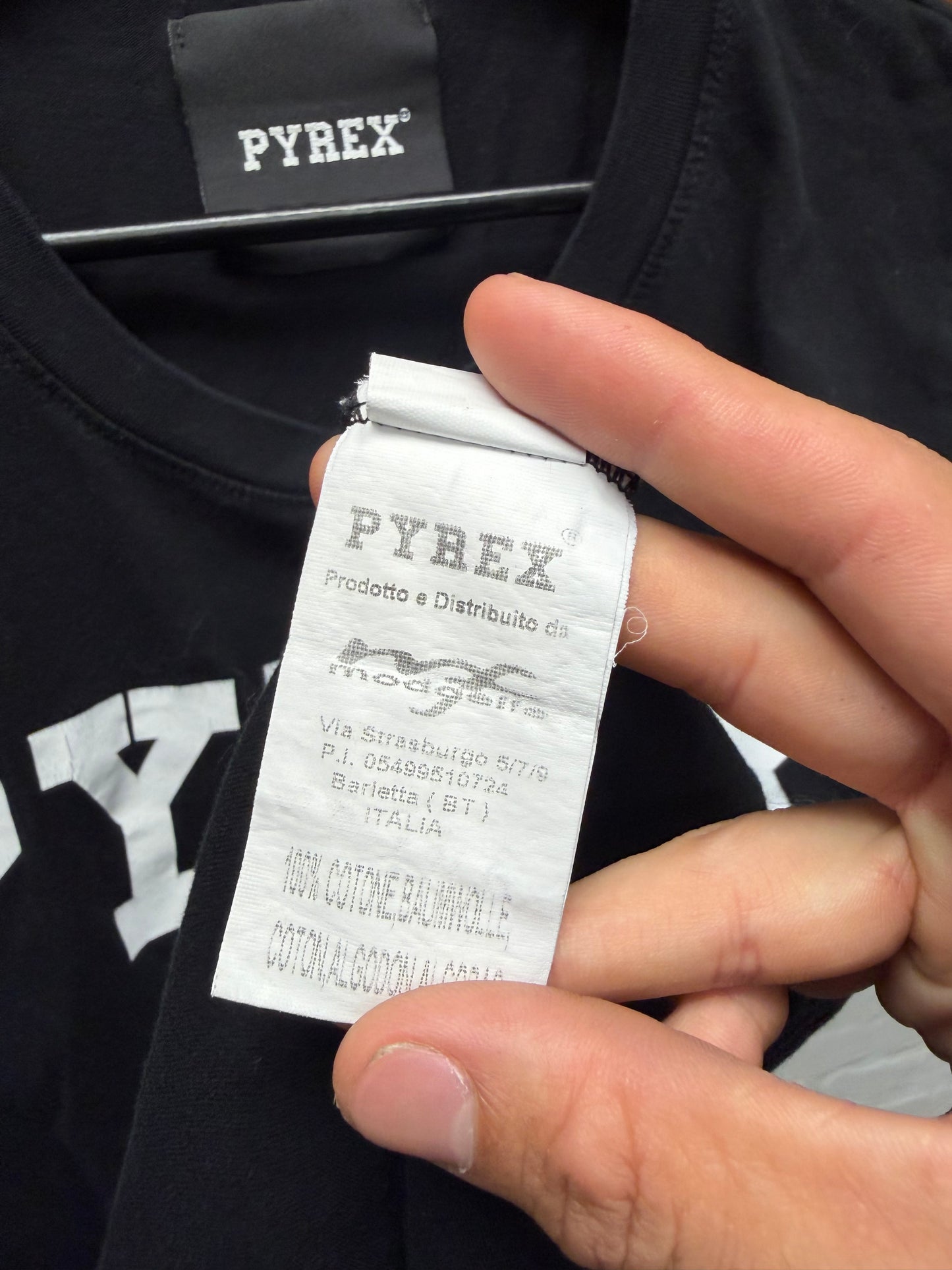 Pyrex Classic Black Chest Logo T-Shirt