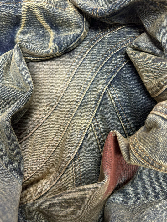 No Faith Studios ‘Wave’ Wide Leg Denim