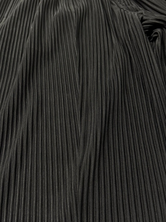 Issey Miyake ‘Homme Plisse’ Black Pleated Wide Leg Trousers