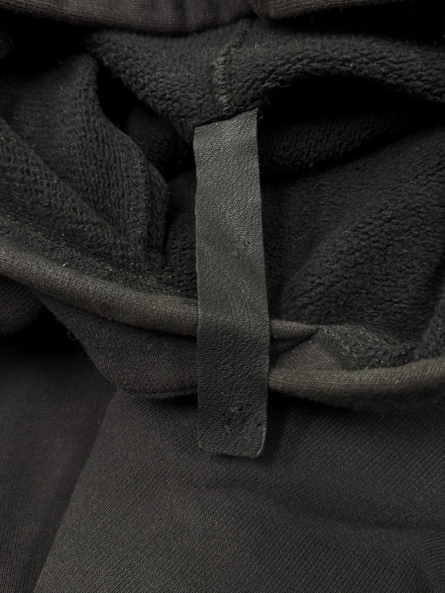 Chrome Hearts ‘Paper Jam’ Leather Cross Patch Hoodie