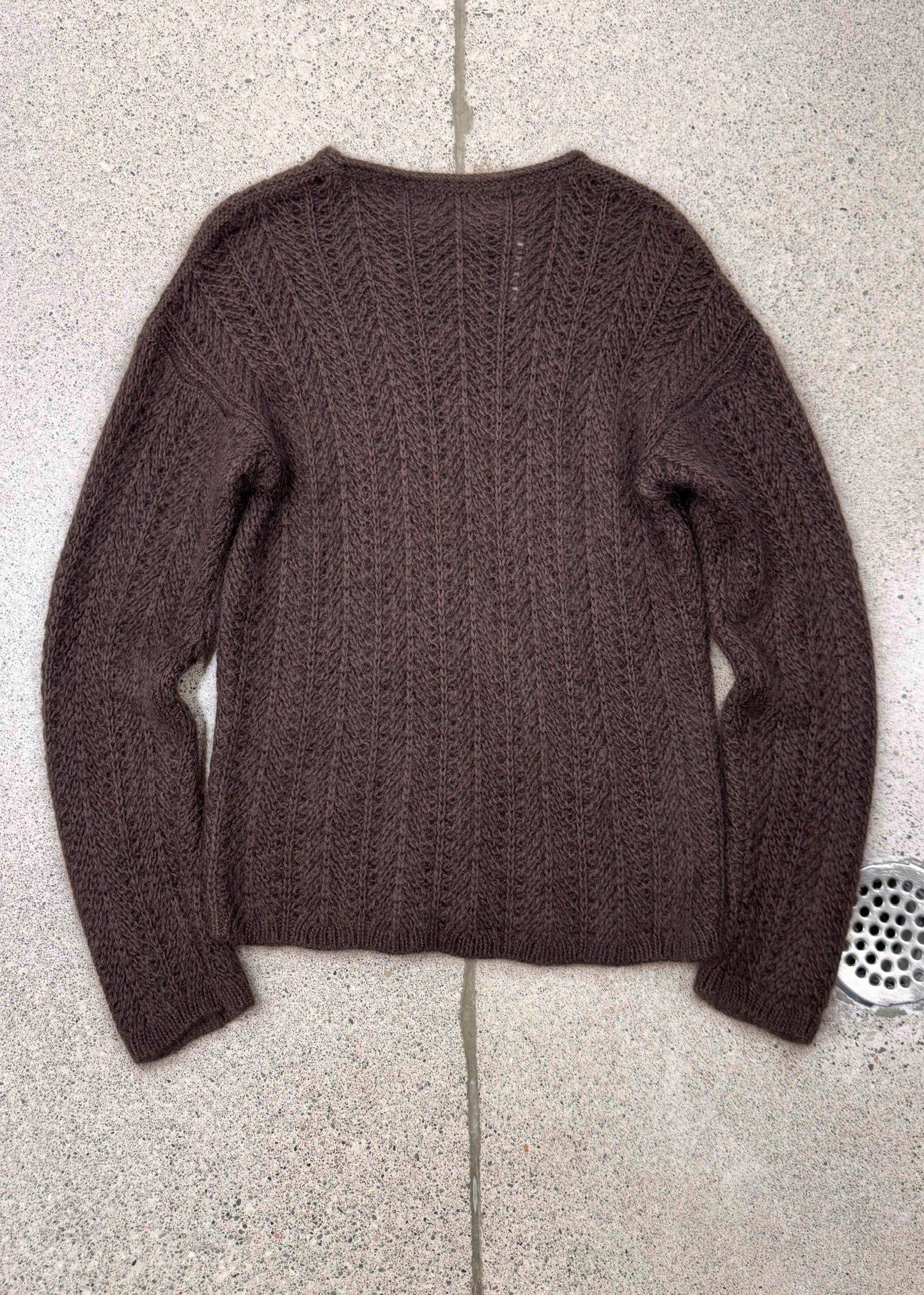 2000s Gucci by Tom Ford Silk/Mohair Sweater