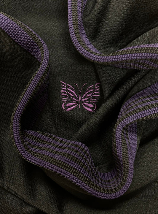 Needles Purple/Black Striped Track Jacket