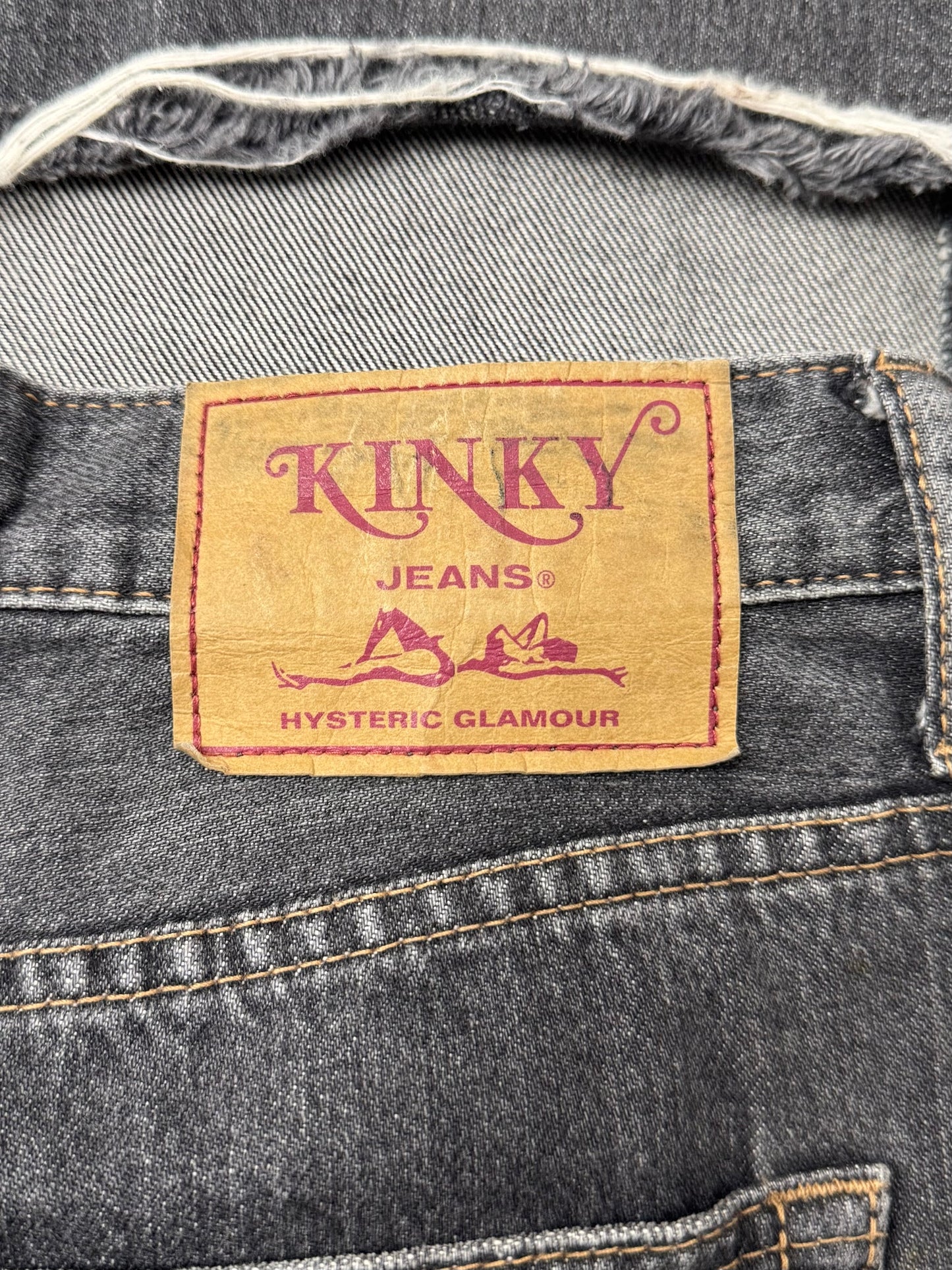 Hysteric Glamour ‘Thrash Distressed’ Wide Leg Denim