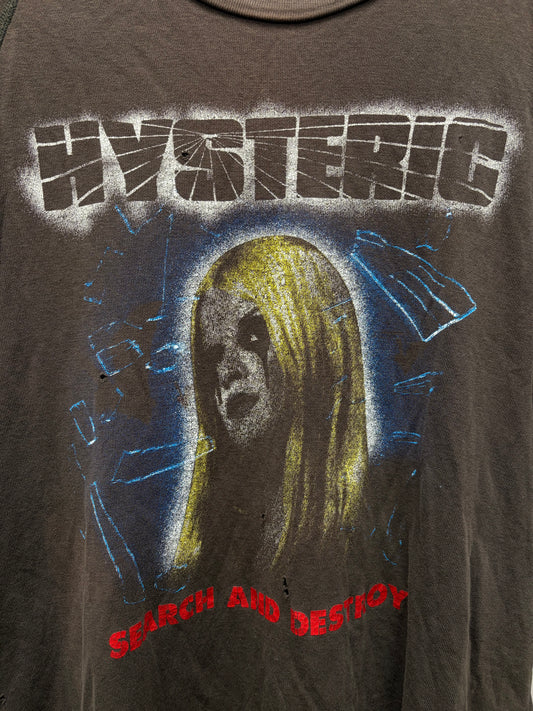 Hysteric Glamour ‘Metallica Zombie’ Distressed Brown Graphic T-Shirt
