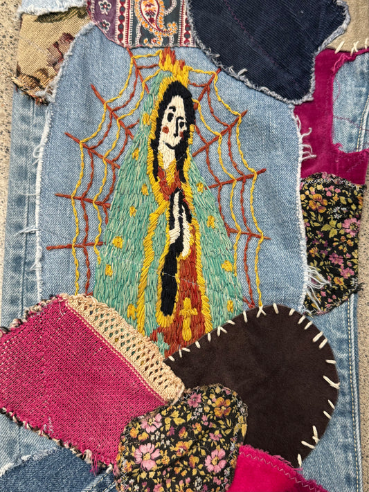 Kapital Patchwork Repaired ‘Hippie’ El Paso 14oz Denim