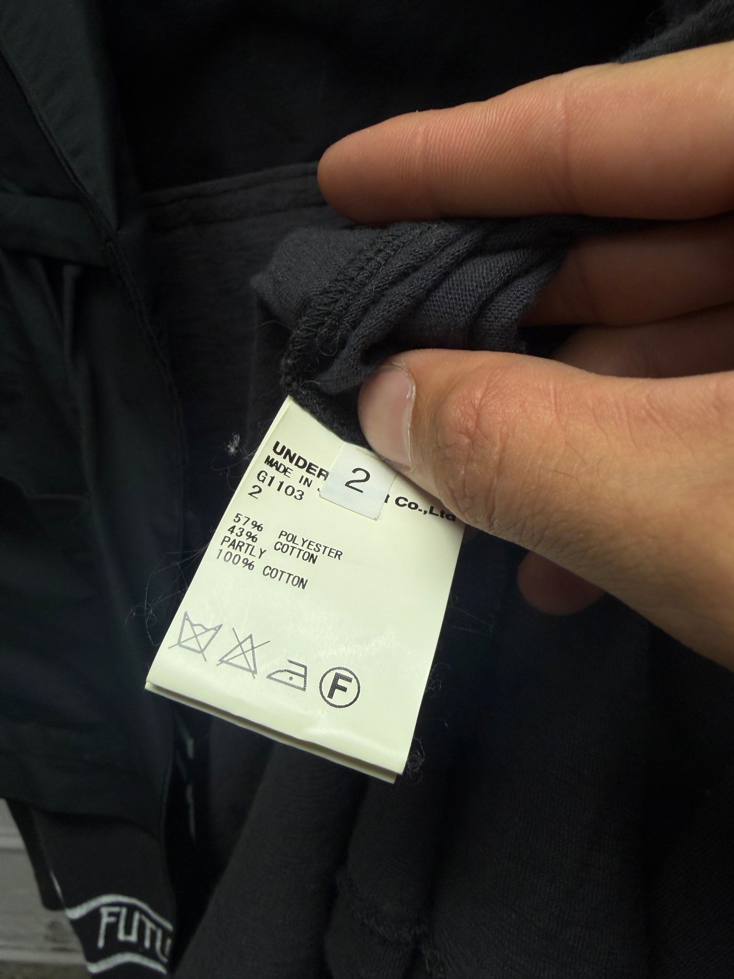 SS2011 Undercover Hybrid Black ‘T-Shirt Layered’ Reconstructed Blazer