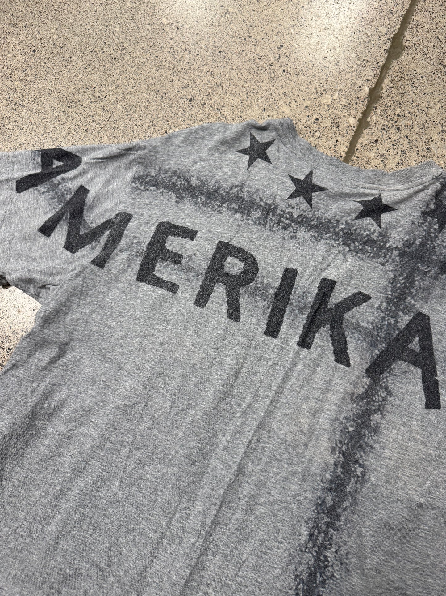 2010s Givenchy By Ricardo Tisci ‘Amerika’ Stars Graphic T-Shirt