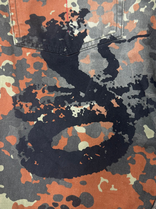 L.G.B. ‘Digital Camouflage’ Flared Denim