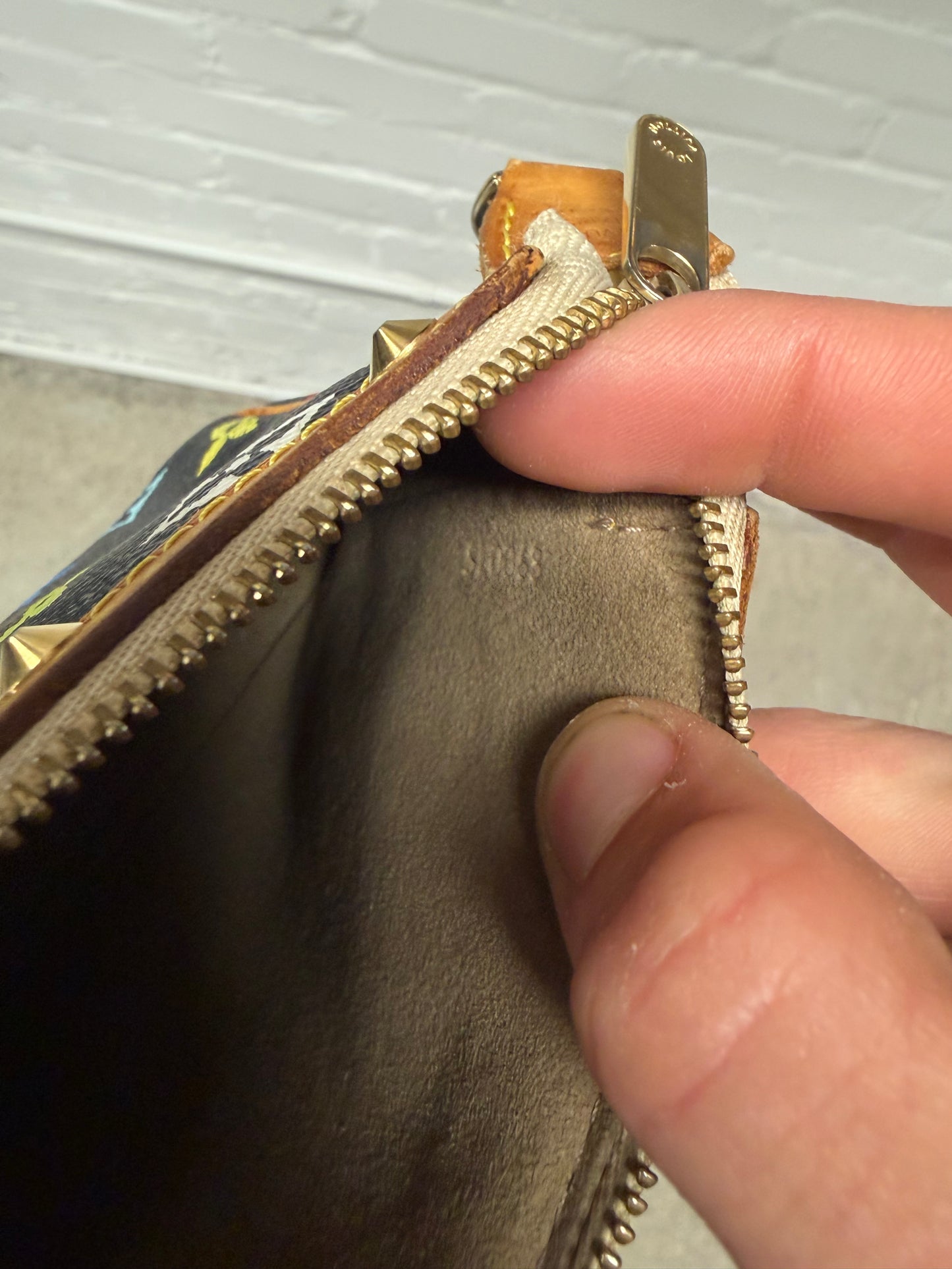 SS2003 Louis Vuitton x Takashi Murakami ‘Pochette’ Mini Shoulder Bag