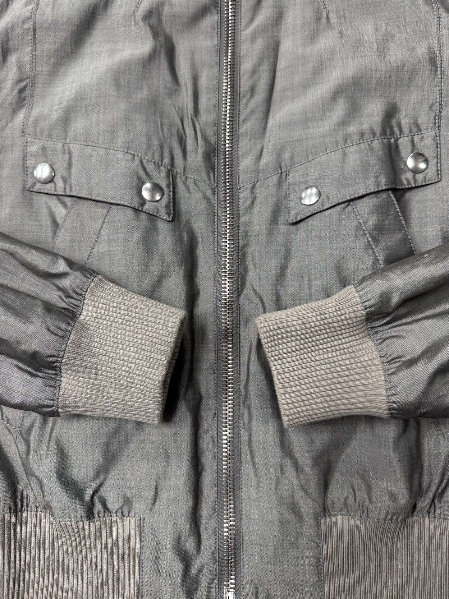 SS2008 Dior Homme by Kris Van Assche Silk Bomber Jacket