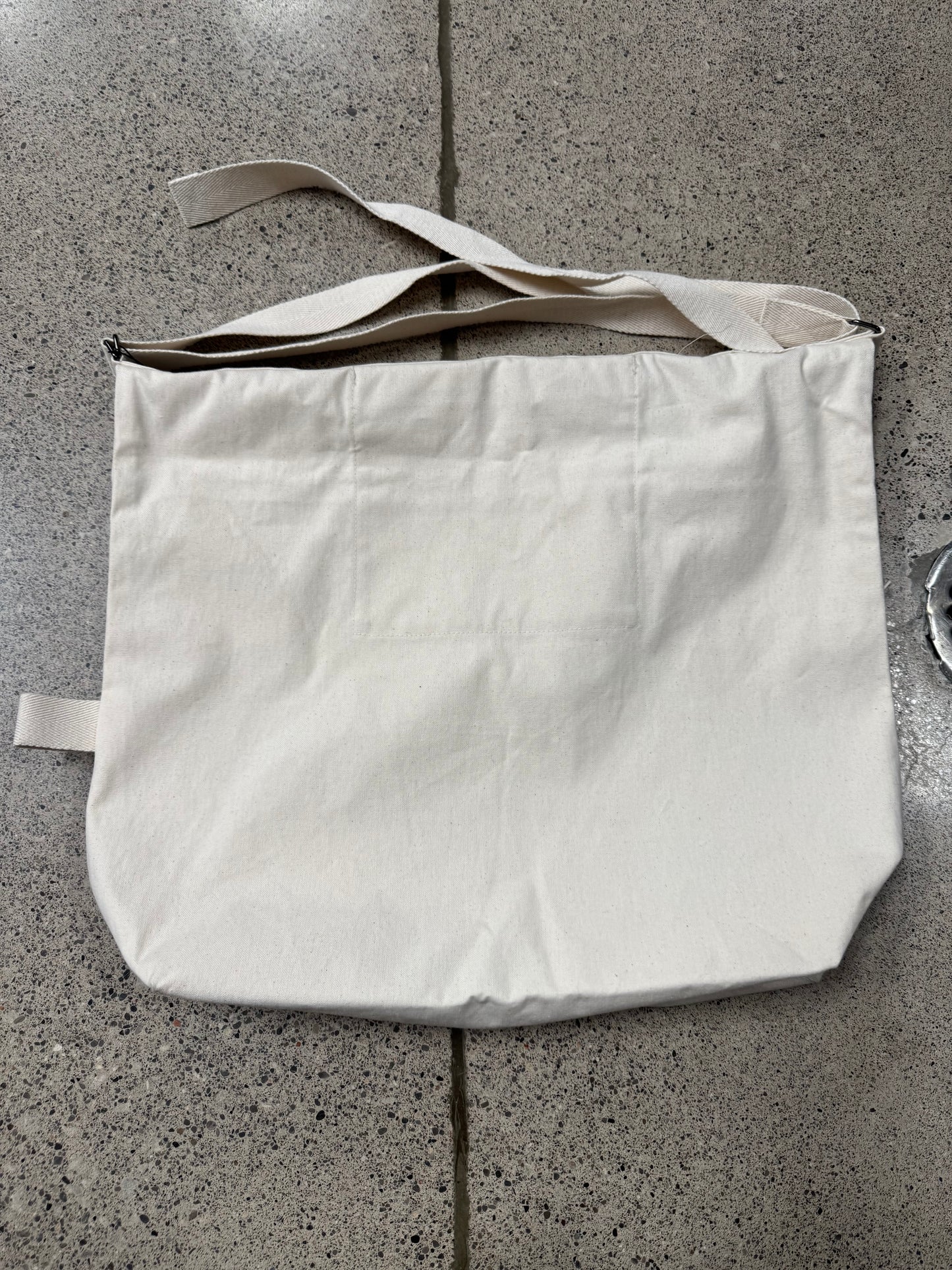 Yohji Yamamoto Canvas Messenger Sling Bag