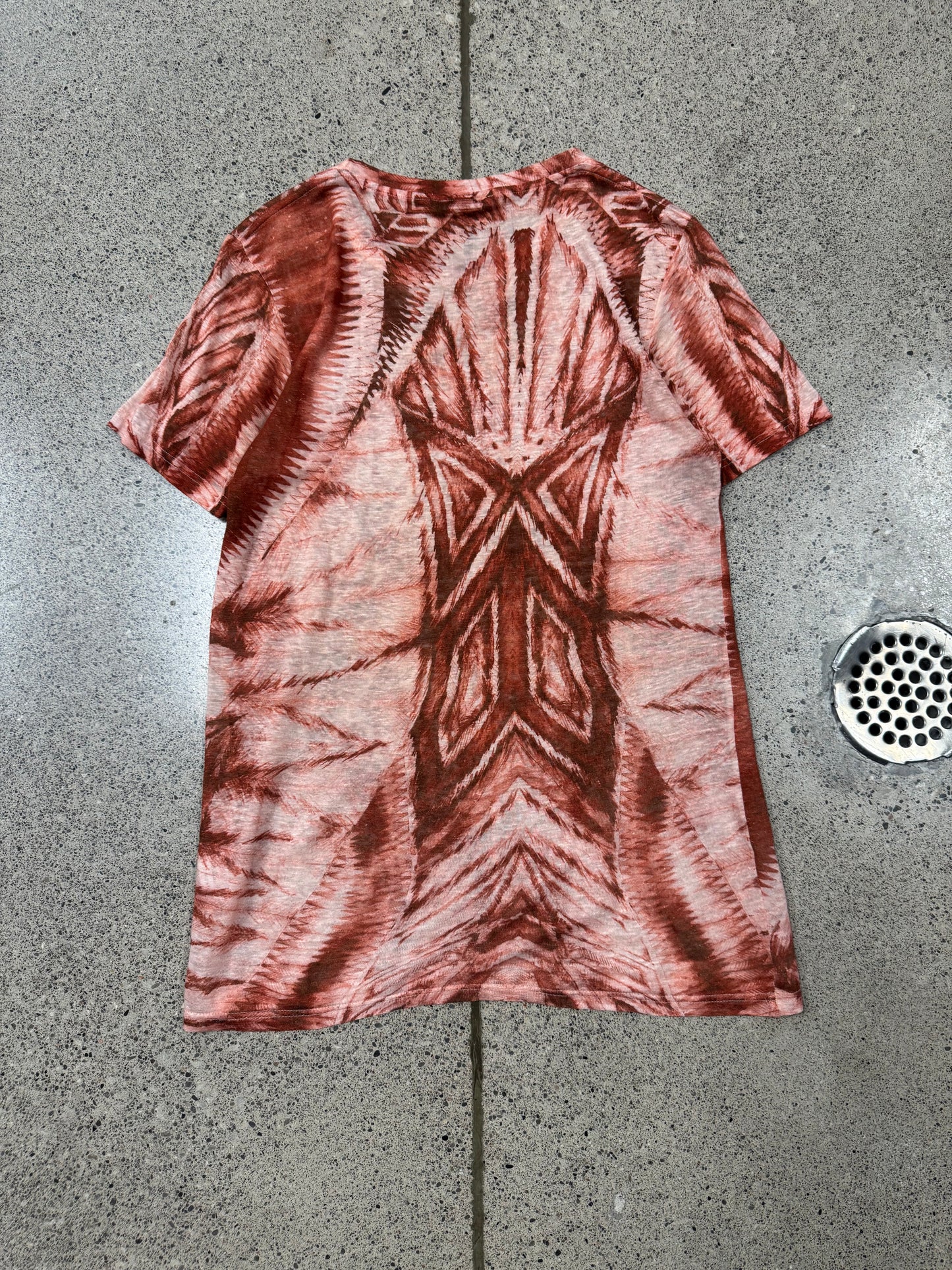 SS2012 Balmain by Christophe Decarnin Semi-Sheer Mesh T-Shirt