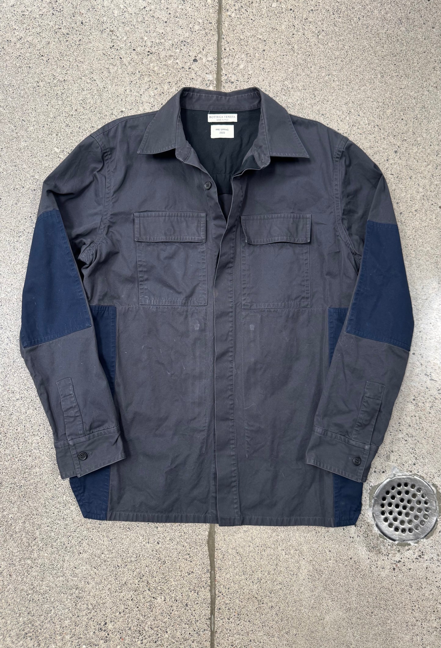 Pre SS2020 Bottega Veneta Panelled Work Shirt