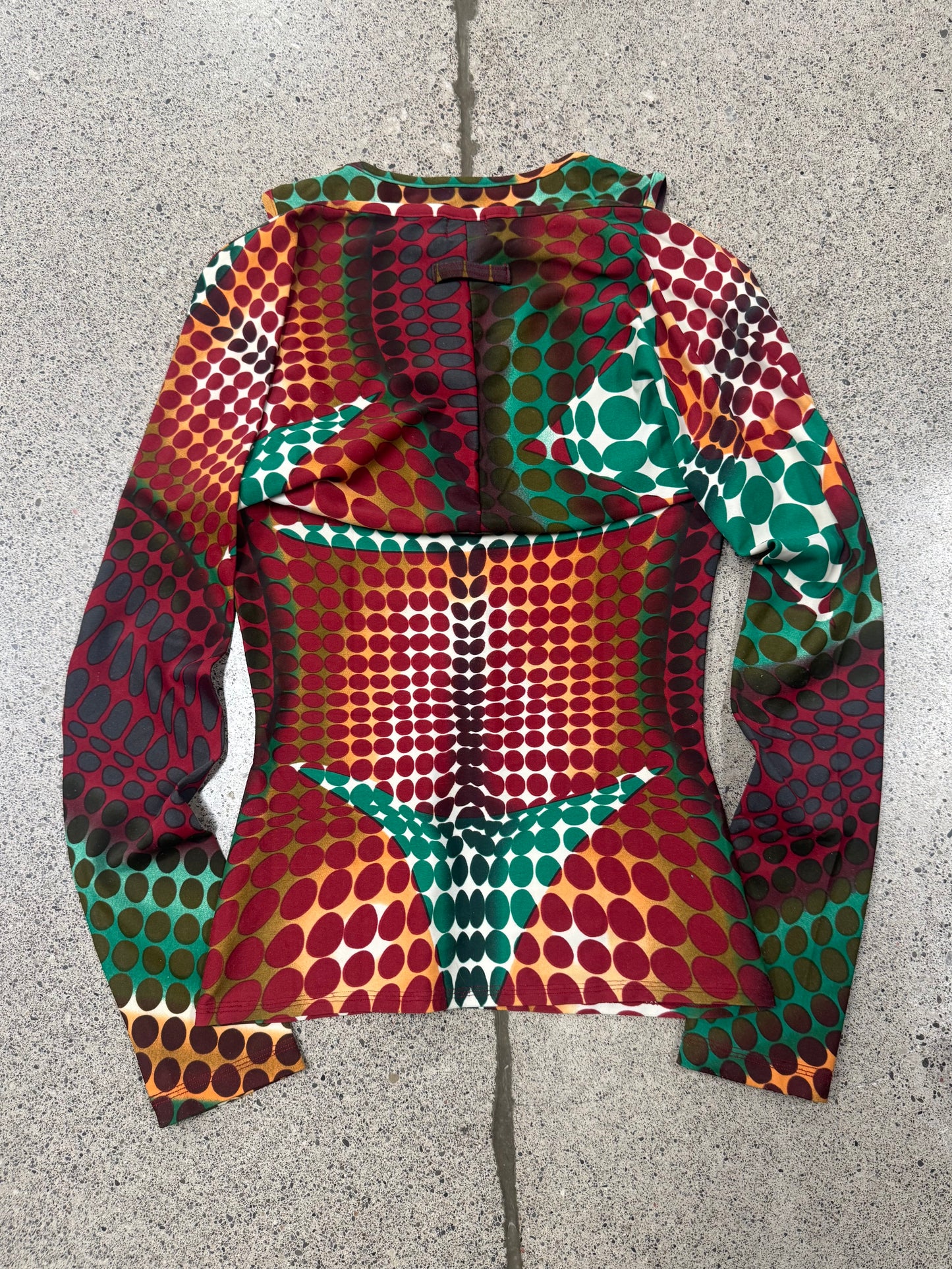 Autumn Winter 1995 Jean Paul Gaultier ‘Cyberdot’ Two Piece Mesh Set